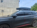 京飯碗寶馬x1x3x5x6x7320li530li車頂行李箱大容量suv車載旅行箱行李架 雙開【500L】+靜音橫桿（三色可選） 寶馬新款免打孔大容量汽車行李箱 曬單實拍圖