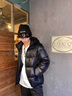 雪中飛黑金羽絨服男加厚防寒服冬裝外套短款連帽男士冬季御寒鴨絨衣服 黑色 165/S建議85-110斤 曬單實(shí)拍圖