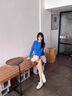 CAMILA KSENIA厚底德訓鞋2025年新款小白鞋女款時(shí)尚潮流顯高顯瘦休閑運動(dòng)阿甘鞋 米色 36 曬單實(shí)拍圖