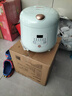 小熊（Bear） 迷你電飯煲小型1-2-3人學(xué)生宿舍智能預約電飯鍋家用多功能煲湯煮粥煮飯鍋可做蛋糕微壓 DFB-B16B1【淺綠色】 1.6L 曬單實(shí)拍圖
