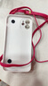 殼繪創(chuàng) 彩色涂鴉立體笑臉iPhone手機殼手腕帶斜挎繩蘋果小清新全包精孔防摔硅膠保護套女款 彩色涂鴉花朵 三個笑臉腕帶+斜挎掛繩 iphone 12 曬單實拍圖