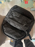 三宅一生（ISSEY MIYAKE）DAYPACK啞光菱格大容量牛皮書(shū)包電腦包雙肩包 送男友 節日送禮 黑色BB04-AG031-16 曬單實(shí)拍圖