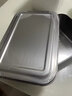 百暢提拉米蘇盒子模具帶蓋不銹鋼托盤(pán)長(cháng)方形烤箱烤盤(pán)烘焙蛋糕磨具 加厚盤(pán)帶蓋13.5×10.5×5.5cm 曬單實(shí)拍圖