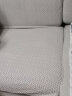 弹力沙发套罩四季通用防滑全包沙发坐垫套沙发笠沙发座垫防尘防污保护罩 T纹-气质灰 标准靠背套 宽30-50cm*长60-90cm 实拍图