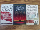 阿加莎系列偵探推理小說3冊套裝 Agatha Christie 東方快車列車謀殺案 無人生還 尼羅河上的慘案 英文原版 曬單實拍圖