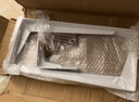 納匯（NRH）三角支架托架墻上置物架懸空電視柜承重支架支撐架書(shū)桌三腳架角鐵 白色22寸=55X25CM【一支價(jià)】熱軋鋼 曬單實(shí)拍圖