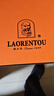 老人頭（laorentou）男鞋休閑鞋男飛織透氣網(wǎng)布運動鞋跑步減震耐磨鞋 LA19 黑 42碼 曬單實拍圖