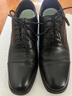 奧康男鞋三接頭牛皮皮鞋內增高6cm男士商務(wù)正裝黑色增高皮鞋 增高款黑色6cm左右 41 曬單實(shí)拍圖