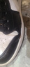 耐克（NIKE）板鞋aj1男女鞋Low情侶新款低幫輕便防滑運動(dòng)休閑籃球鞋子【尖貨】 553558-040 黑白灰 42 曬單實(shí)拍圖
