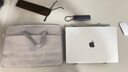 長(cháng)澤蘋(píng)果MacBook Air M2/M1電腦包13.6英寸筆記本Pro16/14手防水提包 中性灰-銀蘋(píng)果(反光) 升級氣墊71 16英寸 曬單實(shí)拍圖