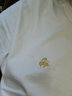 布克兄弟（BrooksBrothers）[100%棉]男士夏季款刺繡logo休閑圓領(lǐng)短袖T恤 1001-白色 XL 曬單實(shí)拍圖