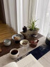 靈鷗 實(shí)木茶桌 北美黑胡桃木日式禪意茶幾小桌子 新中式飄窗陽(yáng)臺矮桌 北美黑胡桃木茶桌120*56*38cm 整裝 曬單實(shí)拍圖