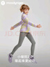 moodytiger女童褲子抓絨保暖冬季兒童長(cháng)褲柔軟雙口袋高彈運動(dòng)緊身褲| 小暖陽(yáng) 侘寂灰 160 cm 曬單實(shí)拍圖