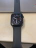 Apple Watch SE 智能手表 GPS+蜂窝款 44毫米深空灰色铝金属表壳 黑色运动型表带MYF02CH/A 实拍图