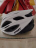 PMT自行车骑行头盔男超轻透气山地车公路车安全帽女单车装备M12 白黑色 L码（适合头围57-61CM） 实拍图
