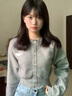 OTST2025春秋新款灰色小香風(fēng)毛衣開衫外套上新季穿搭針織衫女短款上衣 灰色毛衣【單件】 M 90-100斤 曬單實(shí)拍圖