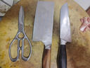 張小泉秦·大馬士革菜刀廚房刀具中式廚刀精美花紋刀面菜刀 切片刀 曬單實(shí)拍圖