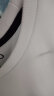 班尼路（Baleno）短袖t恤男纯色体恤情侣款上衣青年基础百搭打底衫休闲透气新疆棉 01W白色 M 实拍图
