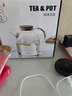 空座汀茶壺玻璃泡茶壺耐高溫加厚茶壺茶具帶過(guò)濾茶水壺杯子大容量煮茶器 1800ml 包鋼竹蓋 曬單實(shí)拍圖