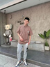 擇肯夏季短袖襯衫男士工裝大碼潮牌寬松半袖法式港風(fēng)日系t恤襯衣外套 咖色 M(體重115-130斤) 曬單實(shí)拍圖