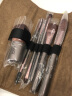 魅丝蔻MSQ专业化妆刷6支咖啡彩妆工具初学者化妆刷套装 实拍图