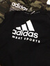 阿迪達(dá)斯 （adidas）衛(wèi)衣男秋冬圓領(lǐng)保暖外套跑步健身運(yùn)動(dòng)套頭衫 黑白 M  曬單實(shí)拍圖