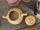 眷砂堂宜興原礦紫砂壺純手工泡茶壺家用高端茶具套裝黃金段泥漢棠石瓢 原礦黃金段 280ml 曬單實(shí)拍圖