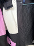ASK JUNIOR女童棉服冬加厚保暖拼色連帽外套夾棉保暖兒童棉衣外套 黑色 170  曬單實拍圖