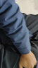 雅戈?duì)枺╕OUNGOR）單行政夾克男翻領(lǐng)單茄克錦綸耐穿舒適透氣男士上衣外套 VJJK424979HQA藍(lán)色 L 175/96A 曬單實(shí)拍圖