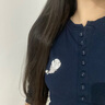 紀(jì)詩哲（GIEVSZHE）羽毛珍珠胸針高檔女氣質(zhì)奢華設(shè)計感西裝高級感奢侈飾品胸花送女友 花羽胸針【香檳金】 曬單實拍圖