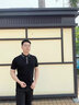 菲勒梵希輕奢polo衫男士短袖夏季修身高端商務休閑高爾夫球服翻領(lǐng)保羅衫男 黑色 XL 曬單實拍圖