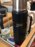 膳魔師（THERMOS） 保溫壺保冷保溫瓶高真空不銹鋼戶外便攜運動把手旅行壺SK-2020 深藍色 2L 曬單實拍圖