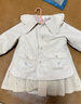 戴維貝拉（DAVE＆BELLA）兒童風(fēng)衣休閑女童上衣洋氣幼兒寶寶衣服小童外套2025秋季新款童裝 淺卡其【現貨】 100 cm（建議身高90-100cm） 曬單實(shí)拍圖