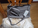 PLOVER單肩包女真皮斜挎包女小包牛皮2025新款媽媽包單肩包大容量軟皮 灰色 曬單實(shí)拍圖