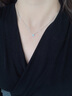 法蔻 FARCOKO項鏈女銀閃鉆簡(jiǎn)約氣質(zhì)鎖骨生日禮物送女友老婆銀5mm單鉆項鏈（超大方） 曬單實(shí)拍圖