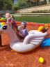 INTEX 57561独角兽充气坐骑 游泳圈成人儿童充气玩具浮排浮床加厚水上 实拍图