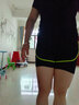 媞曼伽瑜伽服套裝女純綿防震胸墊跑步運動專業(yè)普拉提訓練健身衣 三件套 綠邊短三件套 短袖 文胸 短褲 L碼【95—105斤】 曬單實拍圖