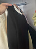 ubras劉雯同款圓領(lǐng)經(jīng)典可機洗吊帶背心連衣裙女打底女 背心-黑色 L 曬單實(shí)拍圖