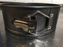 walfos蛋糕模具圓形活底鎖扣碳鋼烤盤烤箱家用不粘戚風大號烘培套裝工具 活底烤盤7寸【18cm×6.5cm】 曬單實拍圖