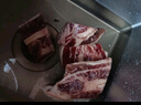 青草家原切牛肋排牛排骨肋骨帶骨牛肉 原切牛肋骨4斤 曬單實(shí)拍圖