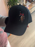 U.S.POLO ASSN.保羅帽子男士女羊毛呢棒球帽硬頂款中老年秋冬保暖防風(fēng)刺繡休閑 黑色 可調(diào)節(jié)(54至60cm) 曬單實(shí)拍圖