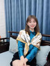 秦曲真絲絲巾女100%桑蠶絲大方巾披肩兩用送媽媽老師禮盒杭州絲綢圍巾 復(fù)興系列-金色 曬單實拍圖