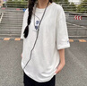李寧短袖t恤男春夏季國(guó)潮印花圓領(lǐng)透氣寬松半袖女運(yùn)動(dòng)休閑衣服 【杠上開花】標(biāo)準(zhǔn)白 L/175 曬單實(shí)拍圖