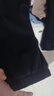 婧麒（JOYNCLEON）孕婦褲春款休閑運動褲女外穿打底小腳褲子 黑色 XXL jyk12756 曬單實拍圖