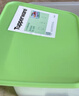 特百惠（Tupperware）大容量果菜籃帶濾隔蔬菜水果密封冷藏露營(yíng)野餐保鮮盒無(wú)包裝 綠色1個(gè)6L 曬單實(shí)拍圖