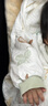 貝肽斯嬰兒衣服夾棉連體衣秋冬款新生兒男女寶寶保暖外出棉服哈衣 曬單實(shí)拍圖