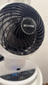 愛(ài)麗思（IRIS） 家用電風(fēng)扇床頭空氣循環(huán)扇空調扇搖頭扇小型電風(fēng)扇循環(huán)扇臺式迷你風(fēng)扇 Q型SC15TC【明星推薦 智能遙控款】 曬單實(shí)拍圖