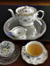 ROYAL CROWN DERBY德貝骨瓷歐式安東尼王后花茶壺中下午茶具英國 中壺 995ml 曬單實(shí)拍圖