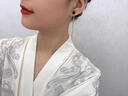 芯奢2025新款四葉草耳釘女士長(cháng)款流蘇韓版氣質(zhì)名媛春夏耳釘耳飾 兩戴四葉草 曬單實(shí)拍圖