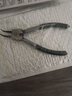百威獅卡簧鉗套裝多功能卡環(huán)鉗子彈簧鉗小擋圈鉗內(nèi)卡外卡簧內(nèi)彎鉗 5寸軸用 外彎（送彈簧2個） 曬單實拍圖